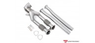 Unitronic Downpipe with Midpipes for 2.5TFSI EVO